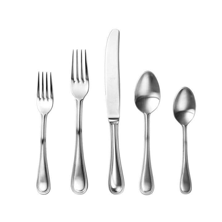 Perla 5-Piece Flatware Set in Ice