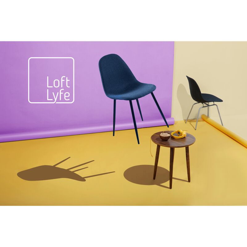 Loft Lyfe Ayman Velvet Dining Chair Seat (Set of 2)