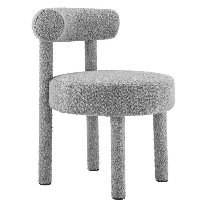 Toulouse Boucle Fabric Dining Chair