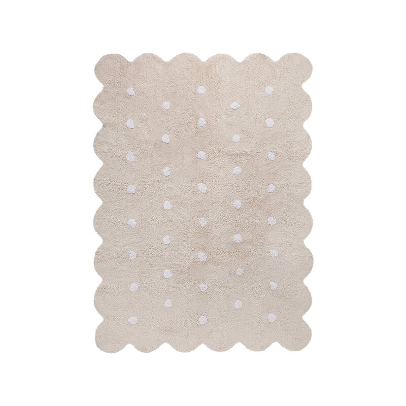 Washable rug Biscuit Beige