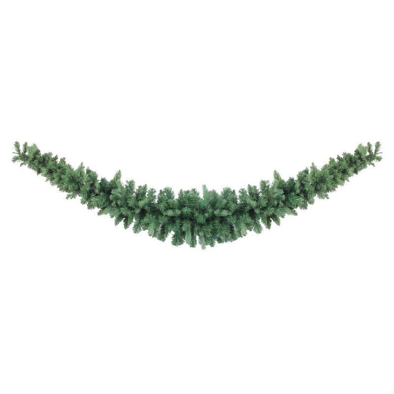 7' Green Coniferous Mixed Pine Artificial Christmas Swag - Unlit