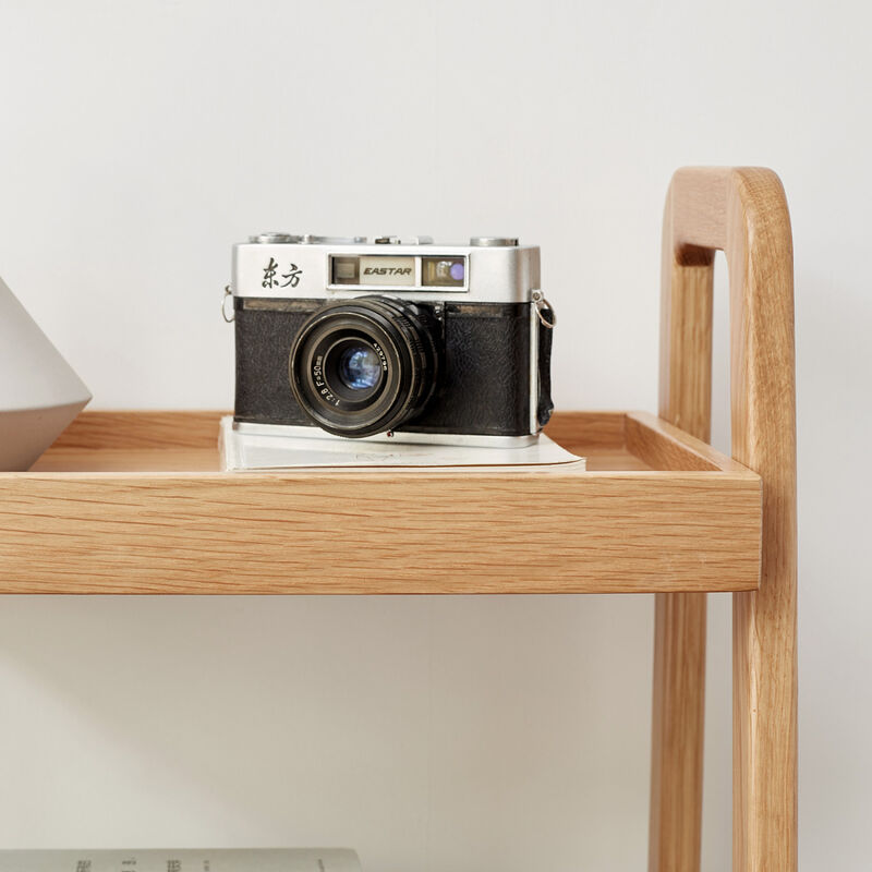 Storage Bench, 3-Tier Beech Wood Shoe Rack for Entryway