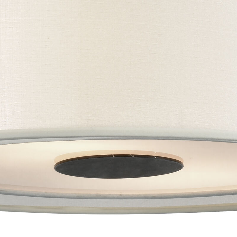 Ashland 16" Wide 2-Light Semi Flush Mount