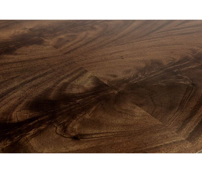 Serpentine Mahogany Credenza