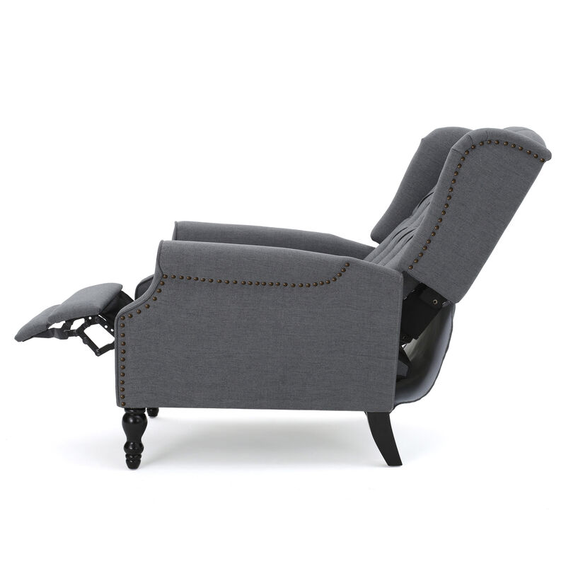 Merax Tufted Fabric Arm Chair Recliner