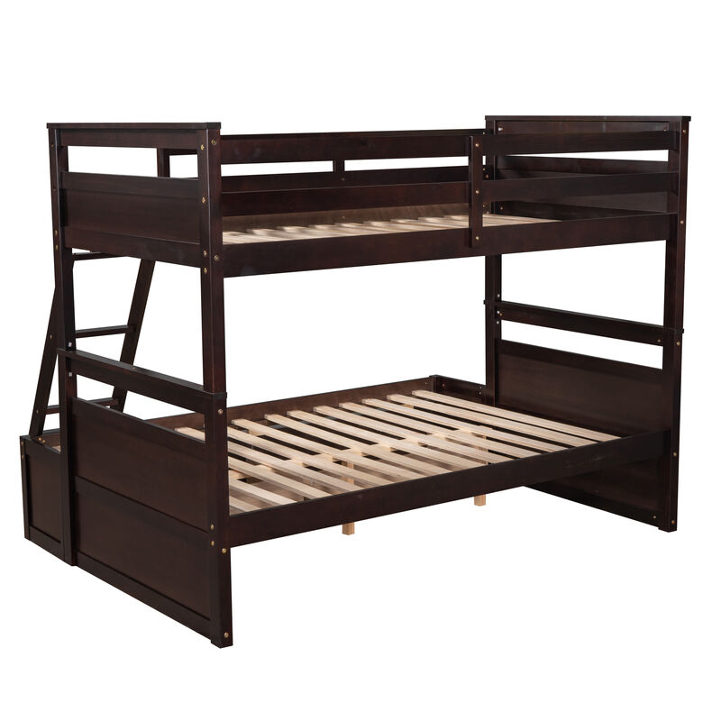 Merax Convertible Bunk Bed with 2 Storage Drawers