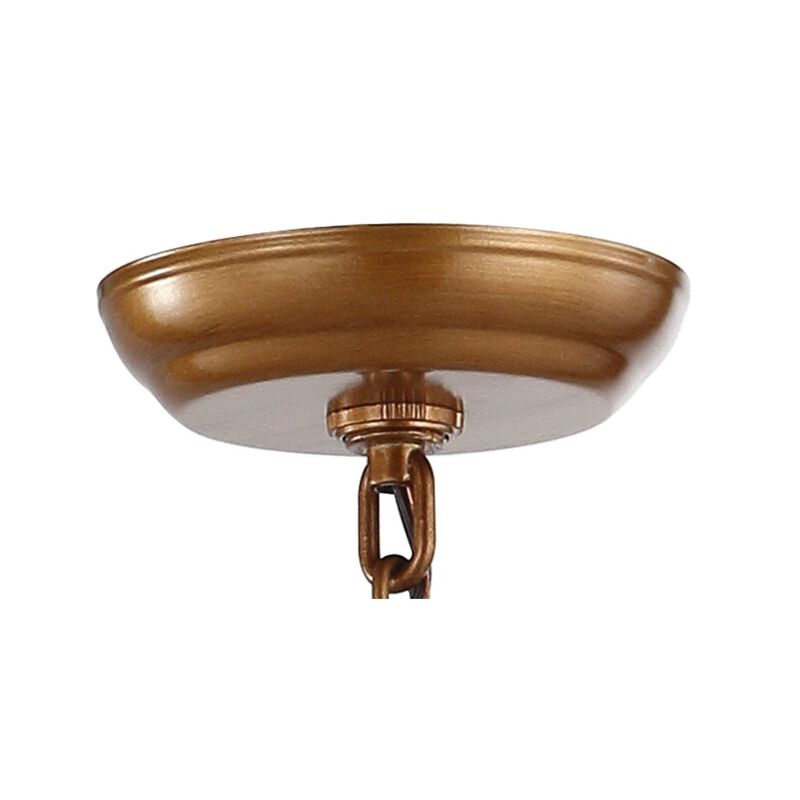 PagodaBulb Lantern Metal LED Pendant