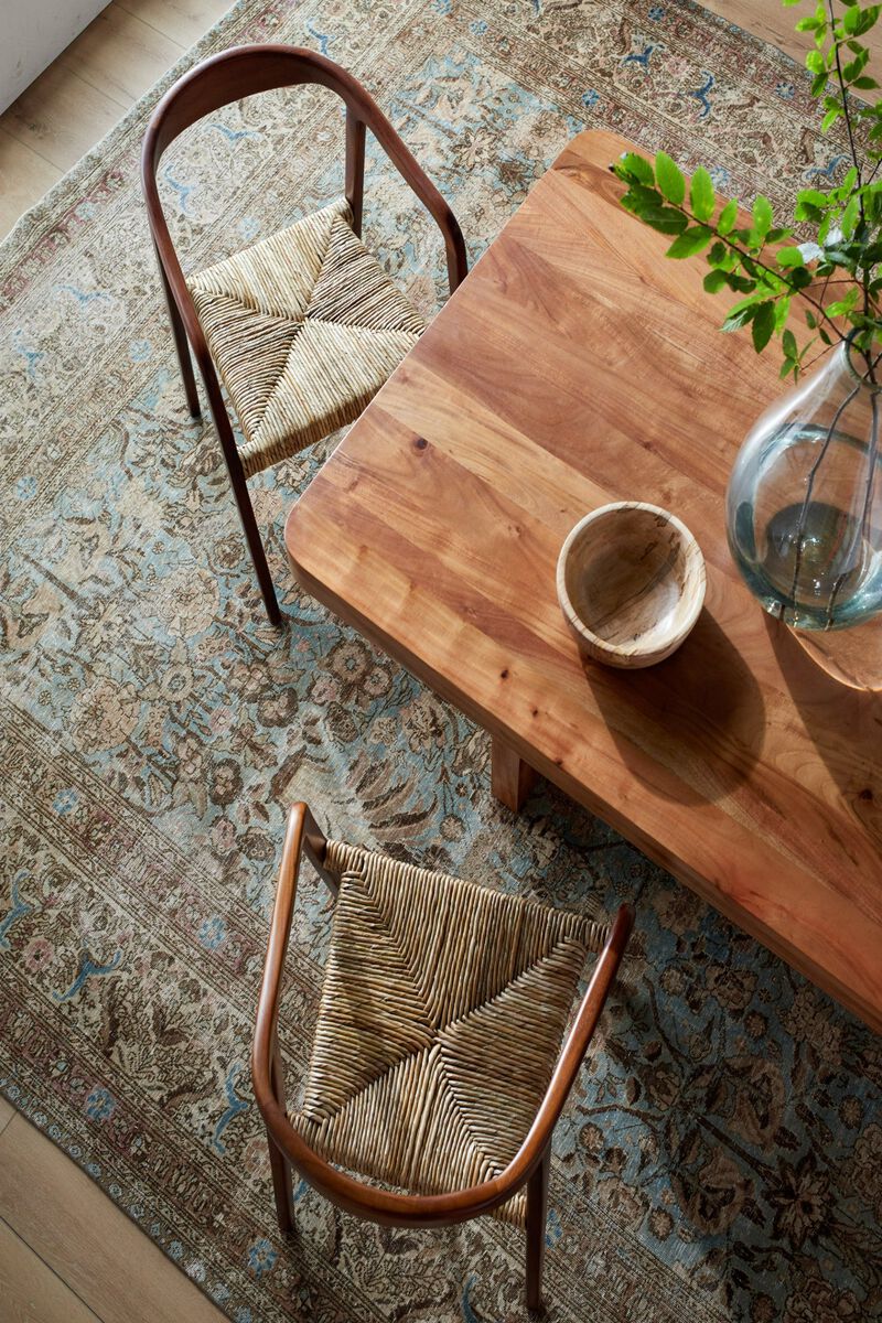 District Loom Antique Area Rug-Elwell