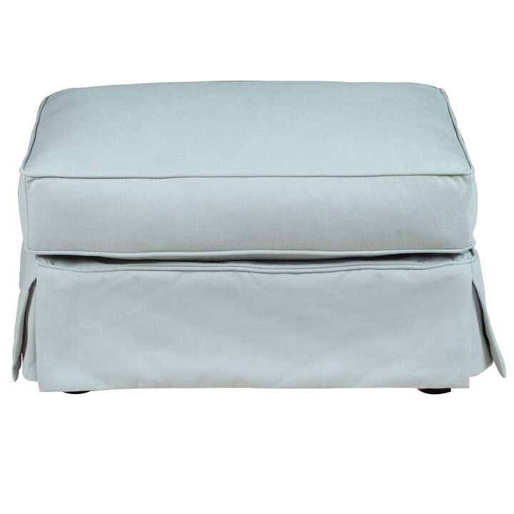 Horizon Upholstered Pillow Top Ottoman