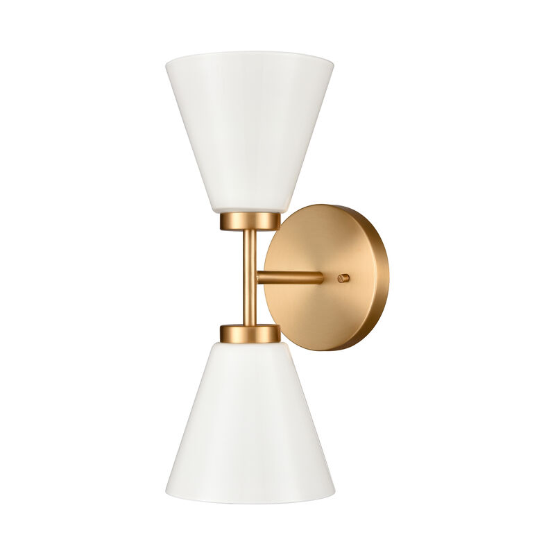 Houghton 15'' High Gold 2-Light Vanity Light