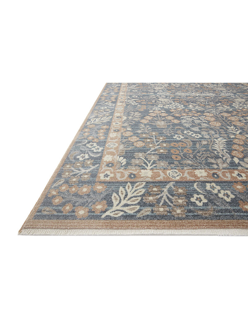 Holland HLD02 Navy 5'3" x 7'9" Rug by Rifle Paper Co.