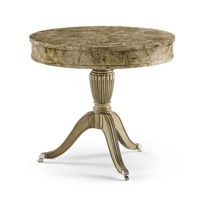 Fulgurite Drum Table