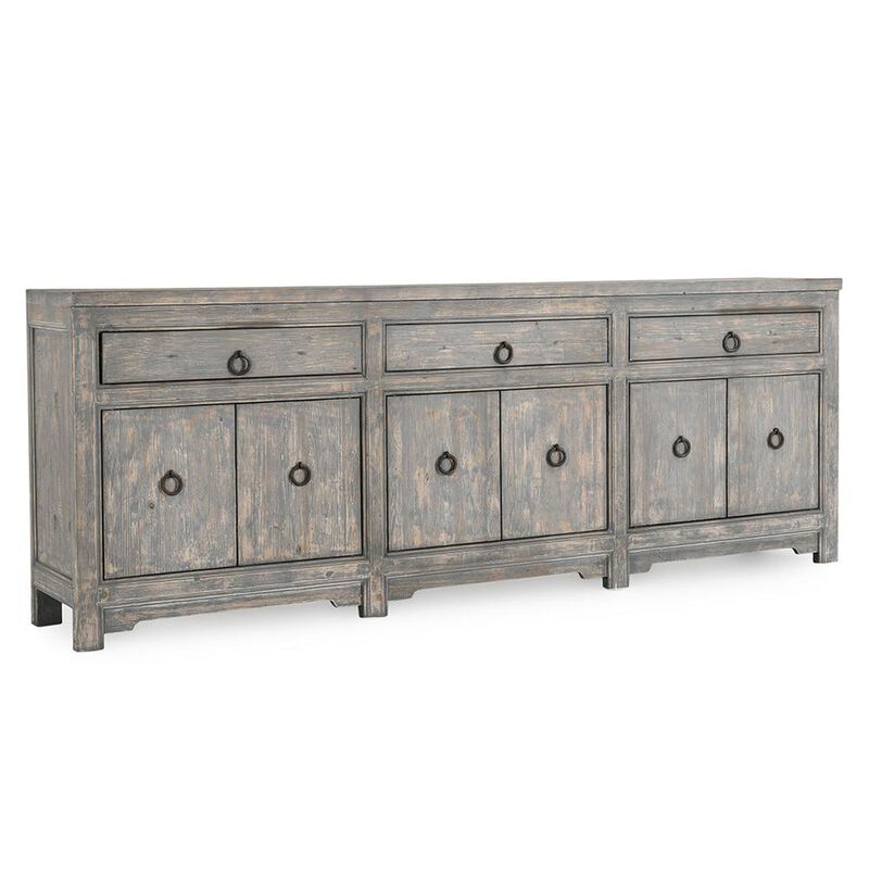 Belen Kox Antique Blue Reclaimed Wood Sideboard, Belen Kox