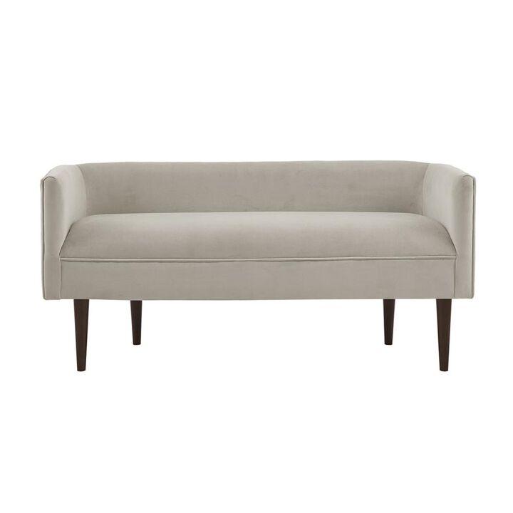 Belen Kox Linen Upholstered Accent Bench, Cream, Belen Kox