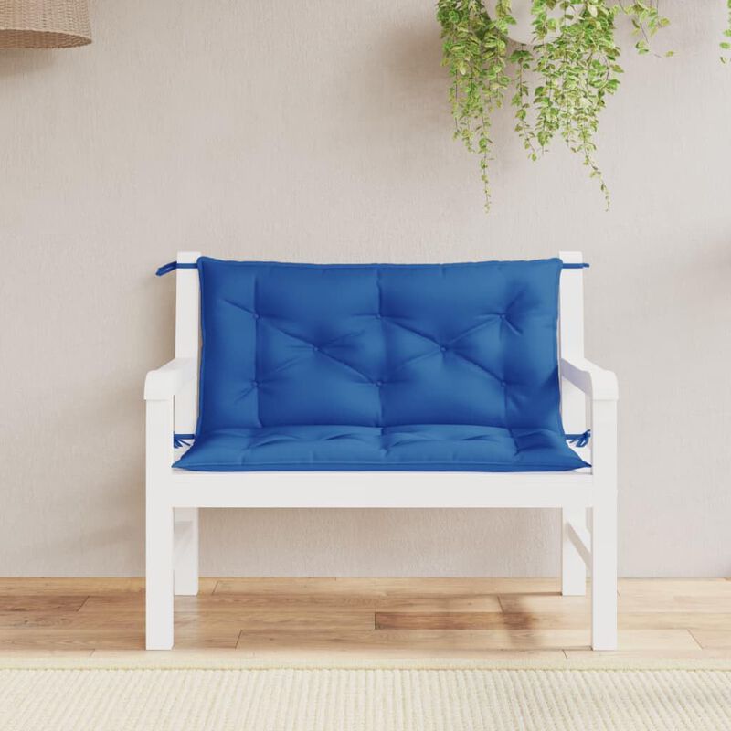 vidaXL Cushion for Swing Chair Blue 39.4" Fabric