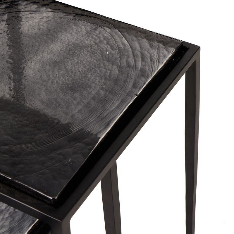 Dalston Cast Glass Nest Tables