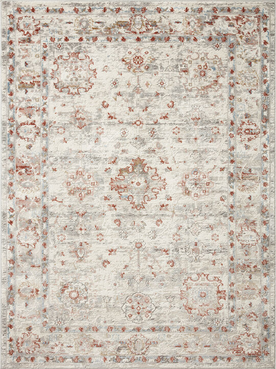 Estelle EST01 Ivory/Rust 6'7" x 9'10" Rug