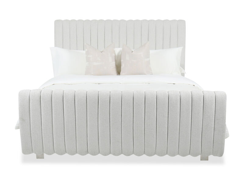 Silhouette King Panel Bed