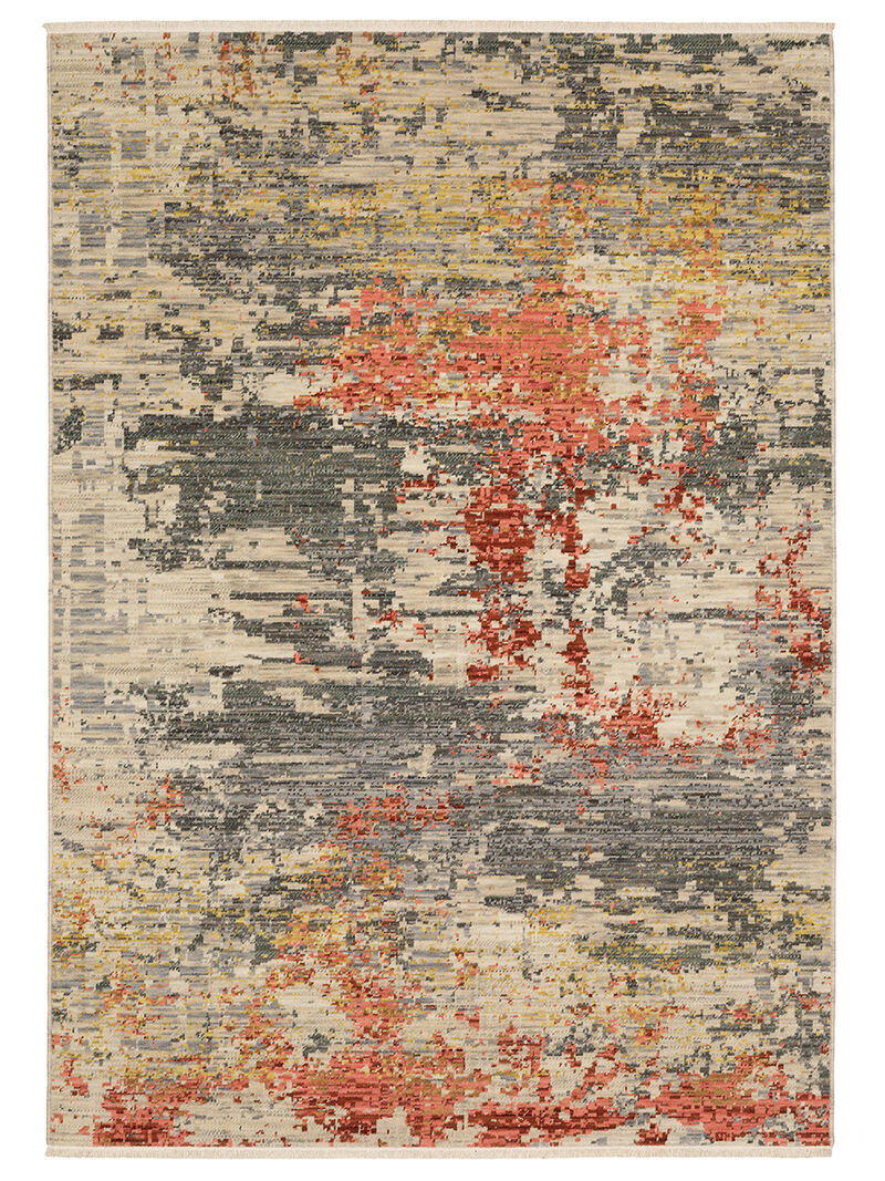 Soleri 3'3" x 5' Beige Rug