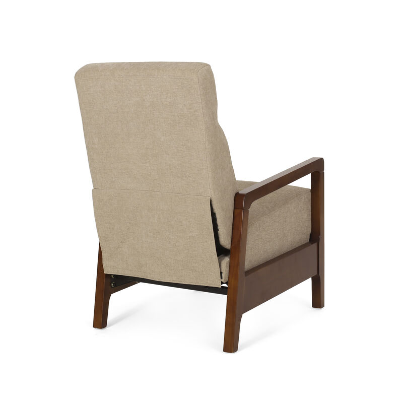 Christopher Knight Home® Wood Hand Manual Club Recliner Chair