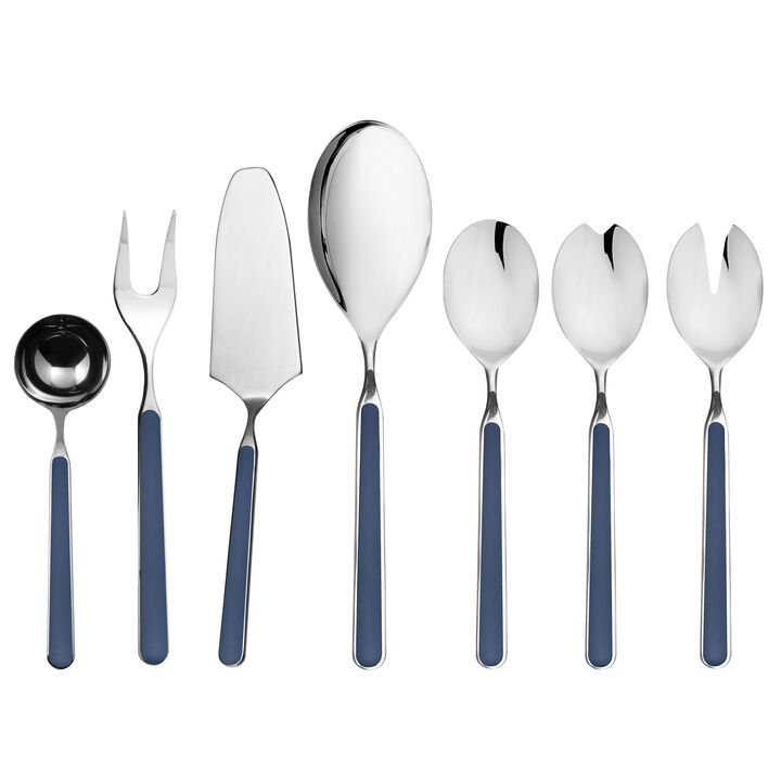 Fantasia 7-Piece Serving Set in Cobalt