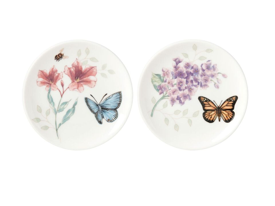 Lenox Butterfly Meadow 2-Piece Coaster Set