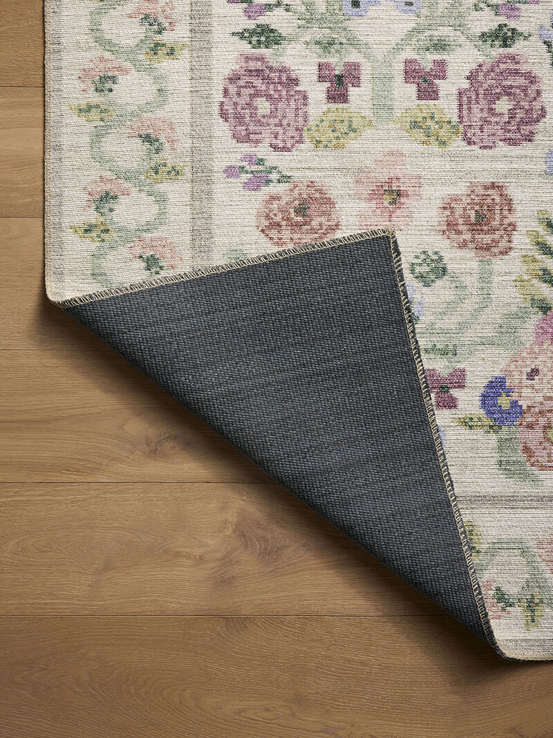 Rosa RSA-01 Ivory 2''0" x 5''0" Rug by Rifle Paper Co.