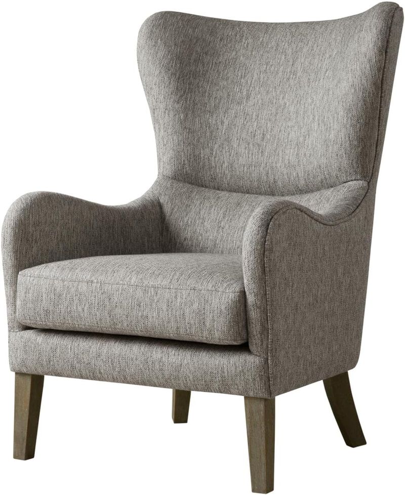 Belen Kox Swoop Wing Chair Grey