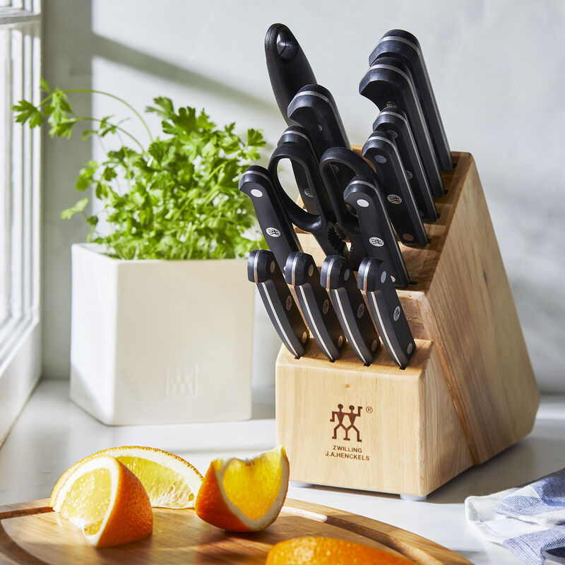 ZWILLING Gourmet 14-pc Knife Block Set