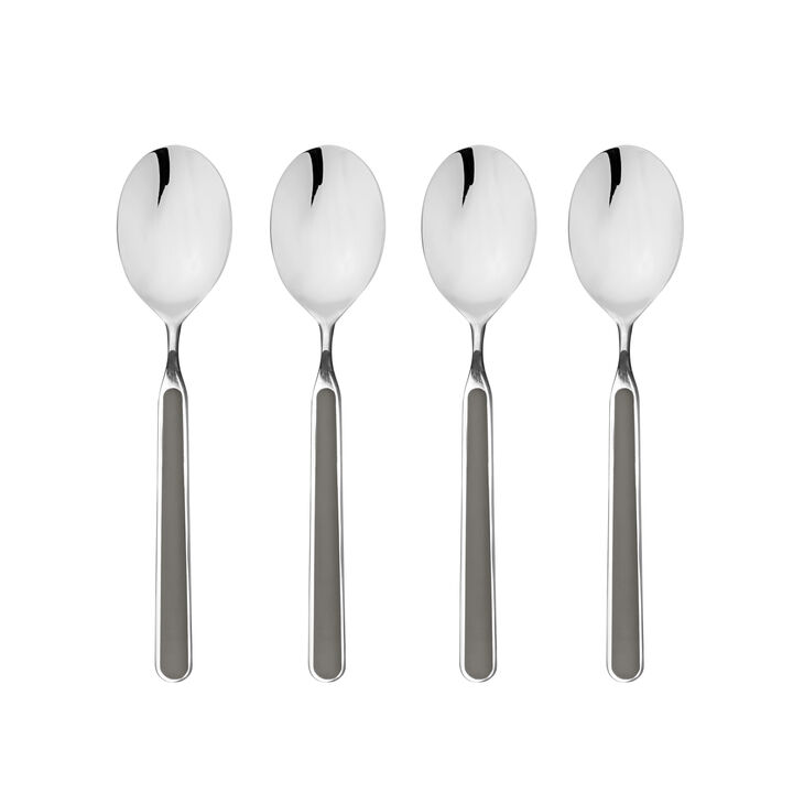 Fantasia 4-Piece American Coffee Spoon Set in Vicuna