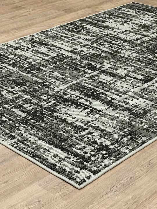 Torrey 1'10" x 3'9" Black Rug