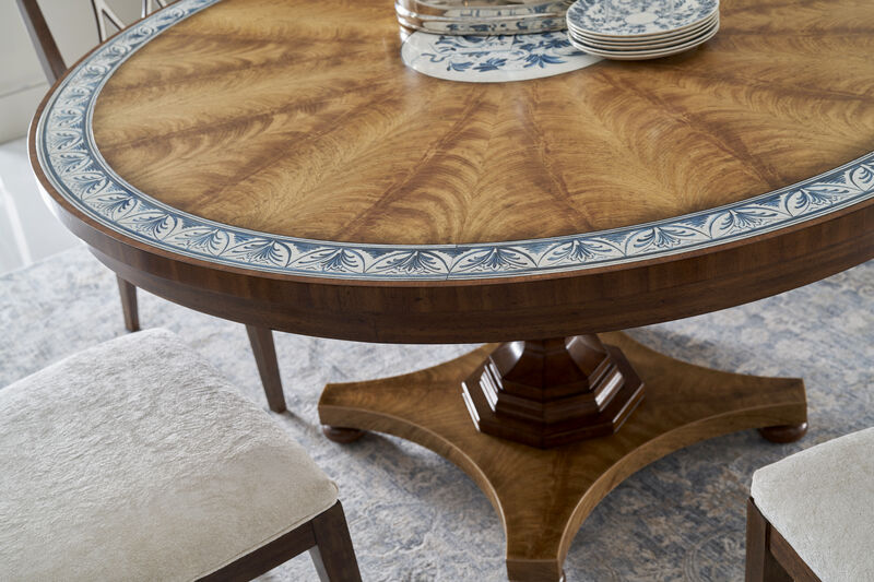 Vermeer Round Pedestal Table