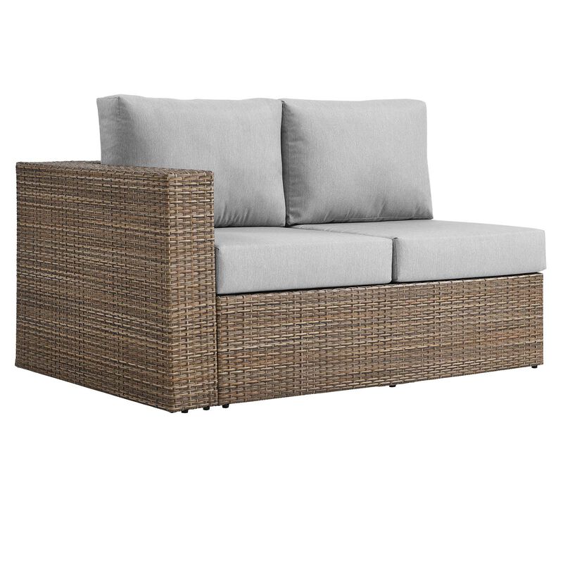 Modway - Convene Outdoor Patio Outdoor Patio Left-Arm Loveseat