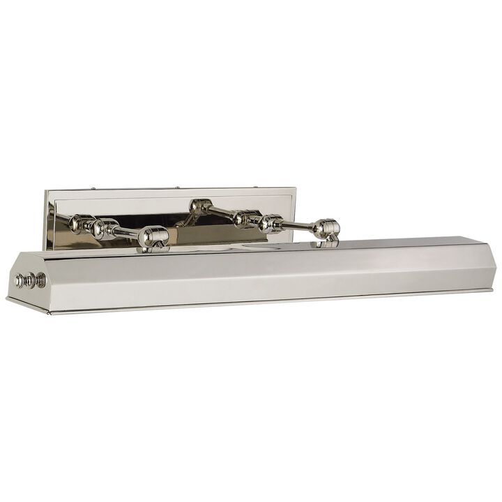 Dorchester 30" Picture Light in Polished Nickel
