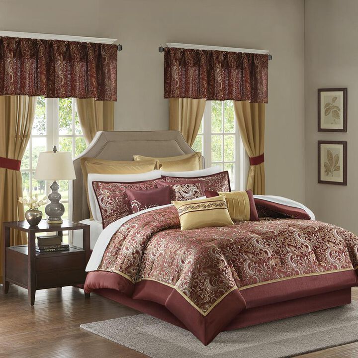 Belen Kox 100% Polyester Jacquard Comforter Set, Belen Kox