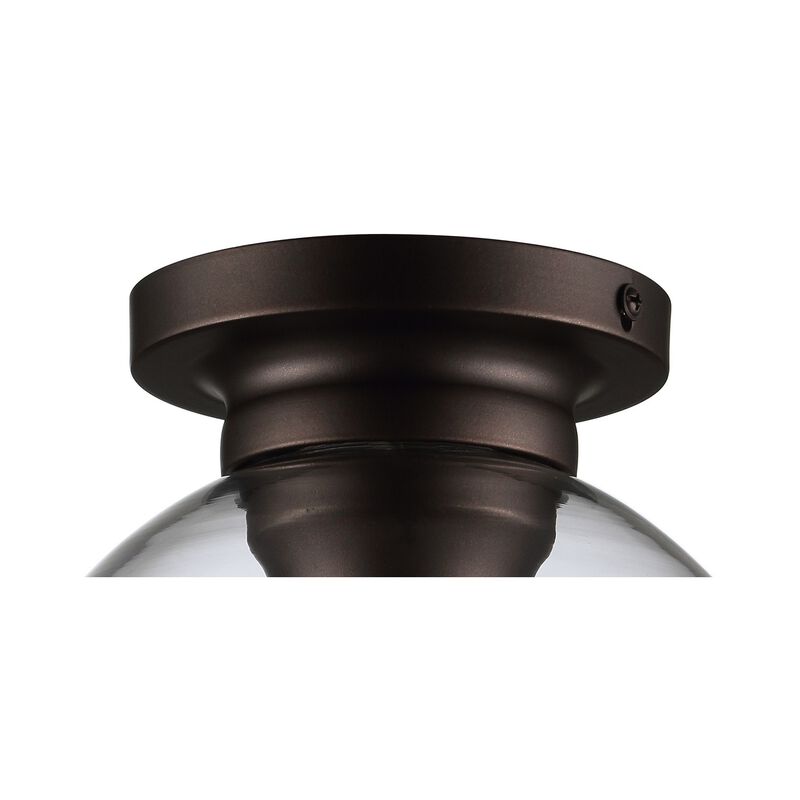 Atlas Metal/Glass LED Flush Mount