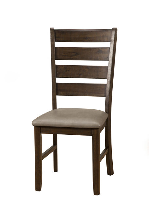 Emery Set of 2 Side Chairs, Walnut