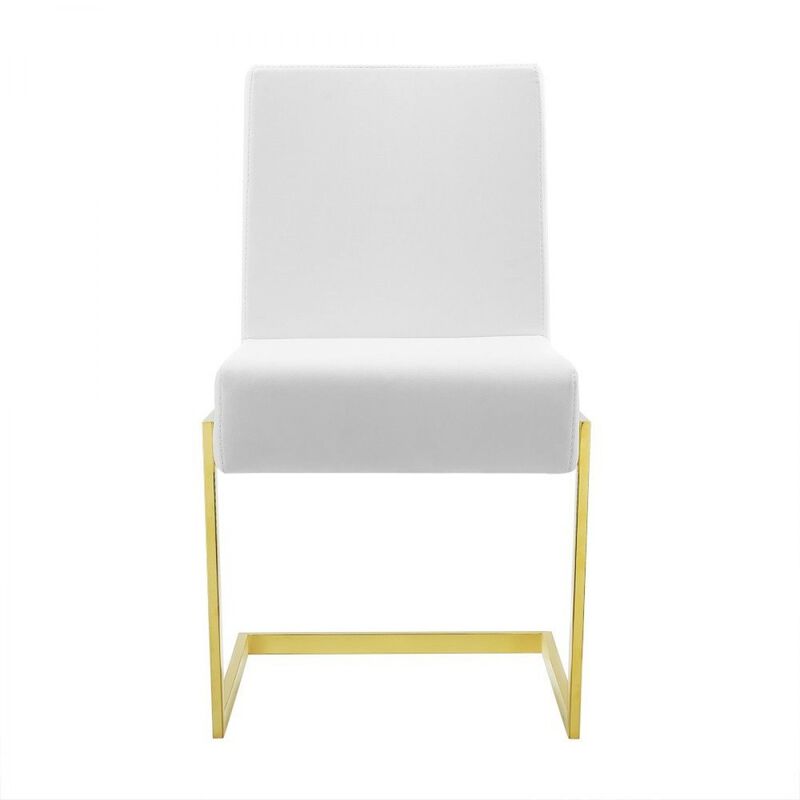 Batavia Modern White Dining Chair (Set of 2)
