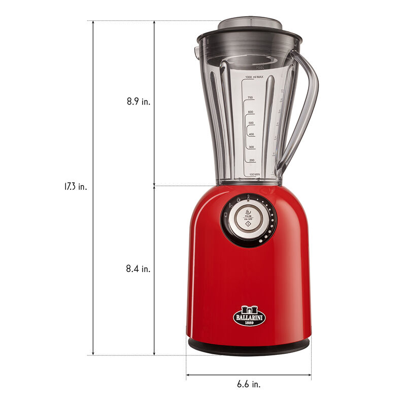 Ballarini Tesoro Countertop Blender - Ivory White