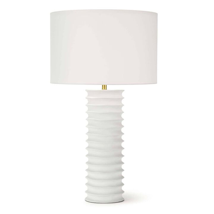 Nabu Metal Column Table Lamp