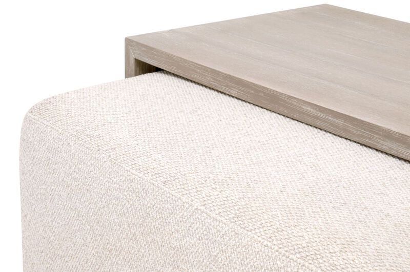 Dovetail Upholstered Coffee Table