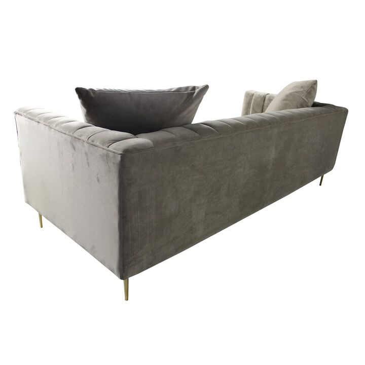 Mid-Century Modern Rutland Sofa in Beige