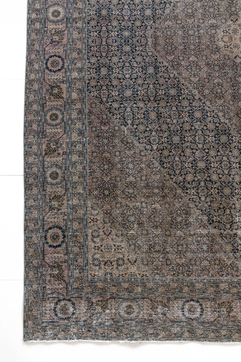 District Loom Vintage Persian Tabriz area rug-Chinook