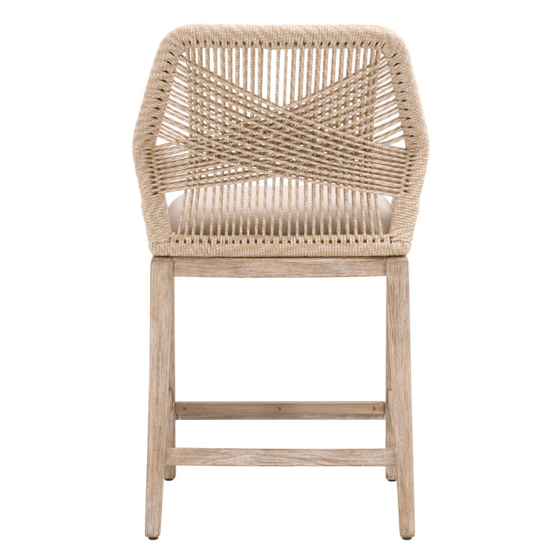 Loom Counter Stool in Sand