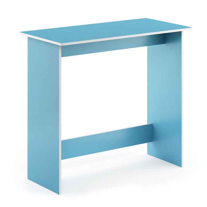 Furinno Furinno 14035 Simplistic Study Table, Light Blue/White