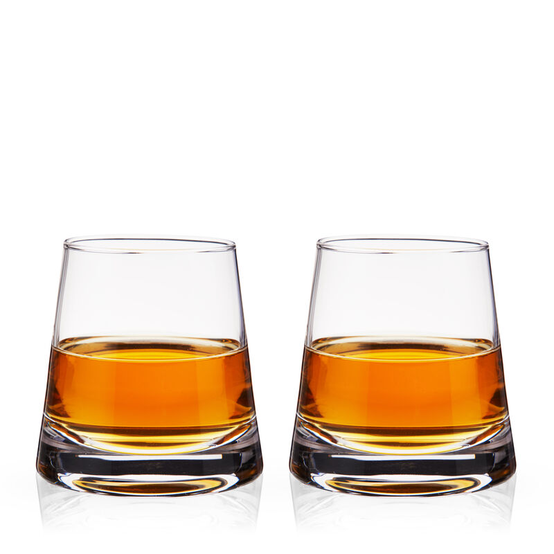 Burke Crystal Whiskey Glasses Set of 2