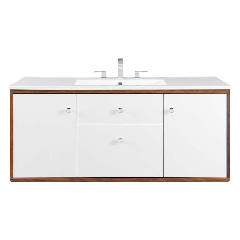 Transmit 48" Wall-Mount Bathroom Vanity