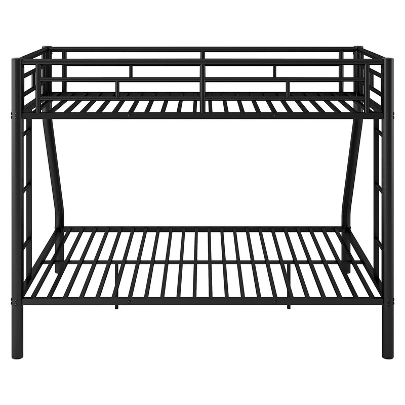 Merax Metal Bunk Bed with Ladders and Guardrails