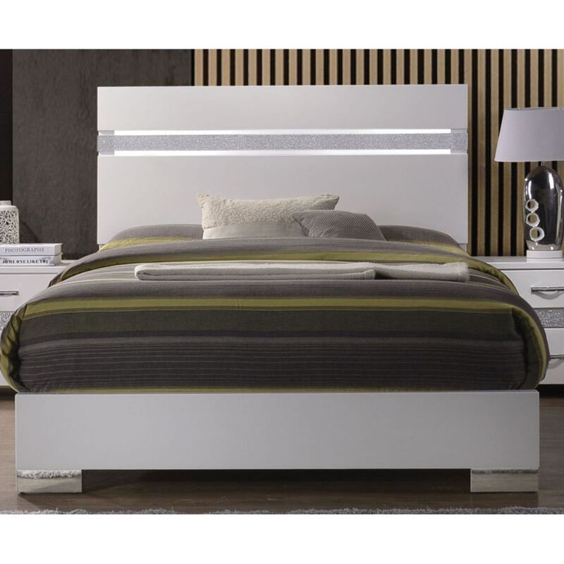 II Queen Bed In High Gloss