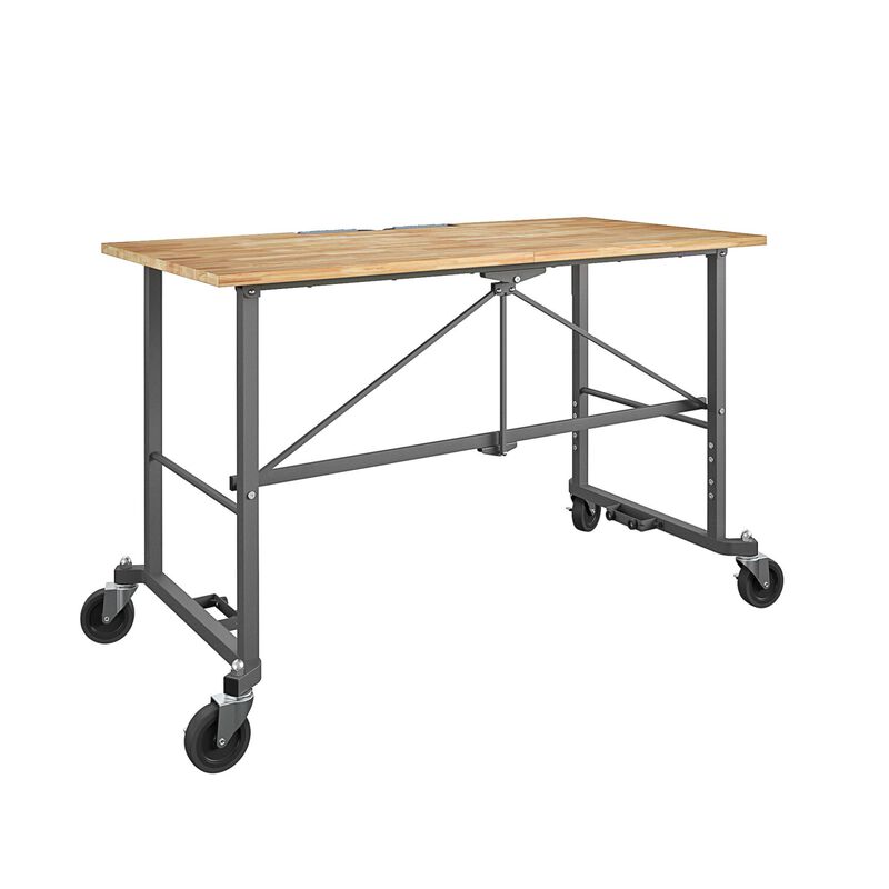 SmartFold Portable Steel Workbench / Folding Utility Table